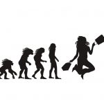 Evolucija majmuna do šopera - shoping evolution
