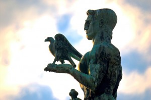 Kip i spomenik Pobednik Ivana Meštrovića Kalemegdan Beograd