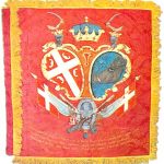 Stara srpska Karadjordjeva zastava muzej Oplenac Stara srpska Karadjordjeva zastava muzej Oplenac