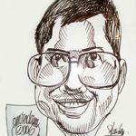 Aleksandar Čotrić karikatura