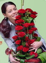 Ana Ivanovic i cvece