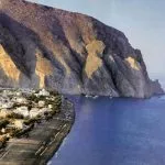 Santorini Perissa beach Santorini Perissa beach