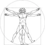 Vitruvijanski čovek, Leonardo Da Vinči