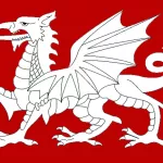White Dragon Flag of England