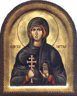 Sveta Petka ikona i život Svete Petke