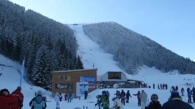 Bansko - Alberto Tomba FIS ski staza i pogled sa Platoa