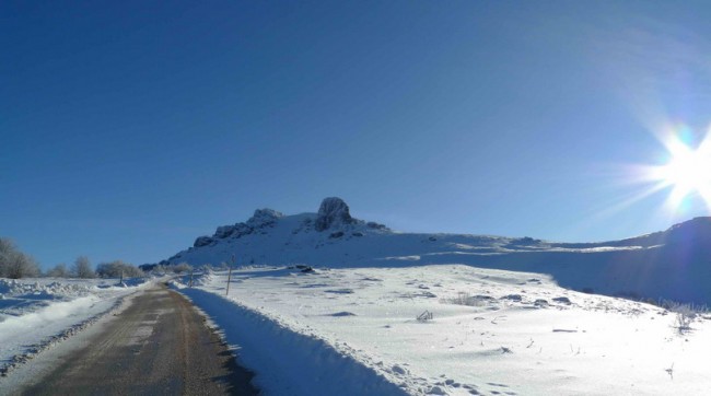 Babin zub - prilazak vrhu Skijanje na Babinom zubu - Stara planina