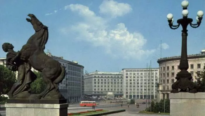 Beograd - Trg Marksa i Engelsa 1967-e godine