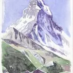 Svajcarski Alpi Matterhorn - by Zeljko Komosar