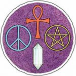 New Age Nju Ejdž simbol jednog hindu indijskog manastira