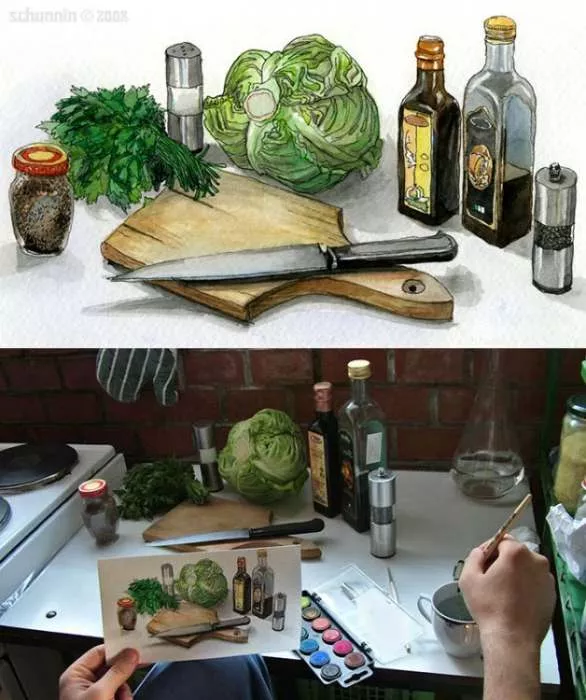 Schunnin - ilustrator na delu