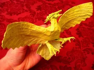 japanski origami feniks