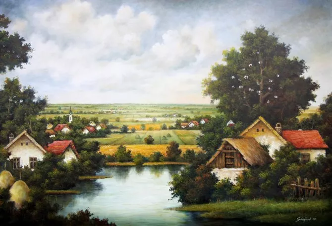 Sava Stojkov - Obzorje ravnice, 2001.