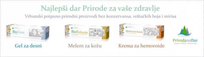 Priroda na Dar baner za Baštu Balkana