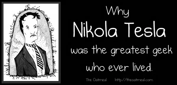 Nikola Tesla i Strip crtač Mathew Inman koji je napravio muzej Nikole Tesle u Americi Nikola Tesla i Strip crtač Mathew Inman koji je napravio muzej Nikole Tesle u Americi