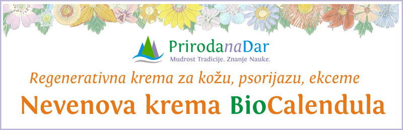 Nevenova krema Biocalendula regenerativna krema za psorijazu ekceme - melem od nevena