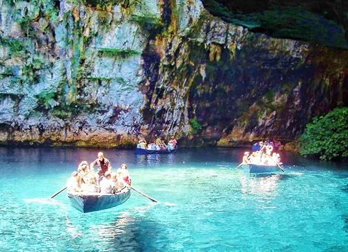 Luka i Melisani pećina Grčka Luka i Melisani pećina Grčka