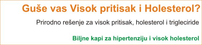 Biljne kapi za visok pritisak i holesterol trigleciride BioHipertenzija proizvod Priroda na Dar