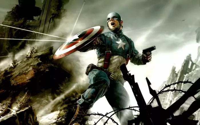 Zveckanje oružjem. Budale svih zemalja ujedinite se! Zveckanje oružjem. Budale svih zemalja ujedinite se! Kapetan Amerika