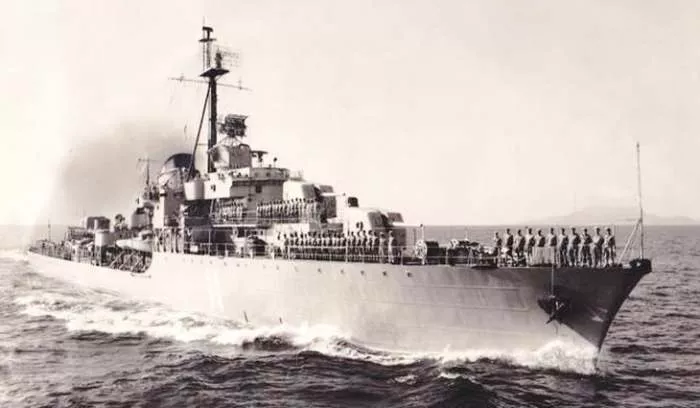 Istorija srpskog pomorstva - razarač Split iz 1936 godine Kraljevina Jugoslavija