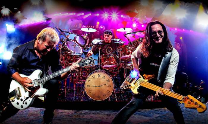 band Rush - live concert in Rio, Brazil - for Serbian basketball team