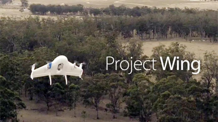 Google dron i Google X - project Wing Google dron i Google X - project Wing