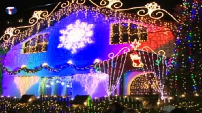 Najlepše okićena kuća u Beogradu za Novu godinu Najlepše okićena kuća u Beogradu za Novu godinu