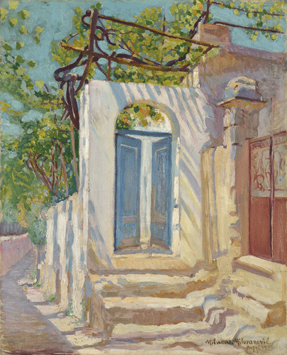 Милан Миловановић: Плава врата, 1917.