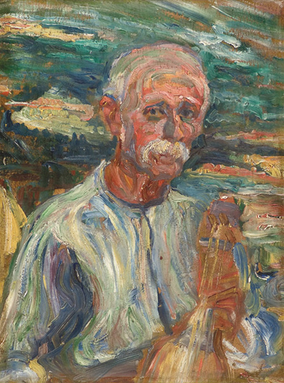 Надежда Петровић, Гуслар (1906)