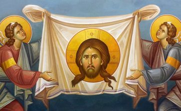 The Holy Mandilion - Byzantine icon Holy Mandylion – Acheiropoietos Jesus Images in Constantinople XIII – XVI