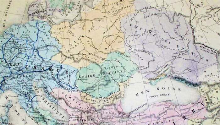 karta evrope karla velikog Gluvo doba   Hazari i iseljavanje Jevreja iz Evrope karta evrope karla velikog