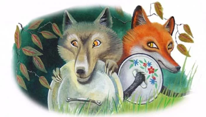 Ruska bajka lisica i vuk Ruska bajka lisica i vuk