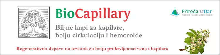 BioCapillary biljne kapi za cirkulaciju jačanje kapilara i čišćenje krvi