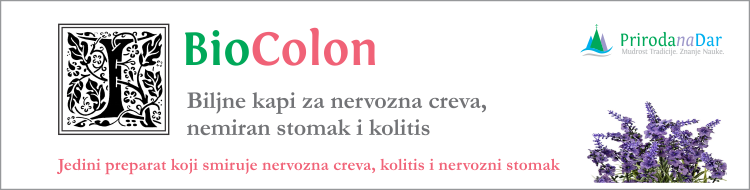BioColon biljne kapi za nervozan stomak biljni lek za kolitis i nervozna creva
