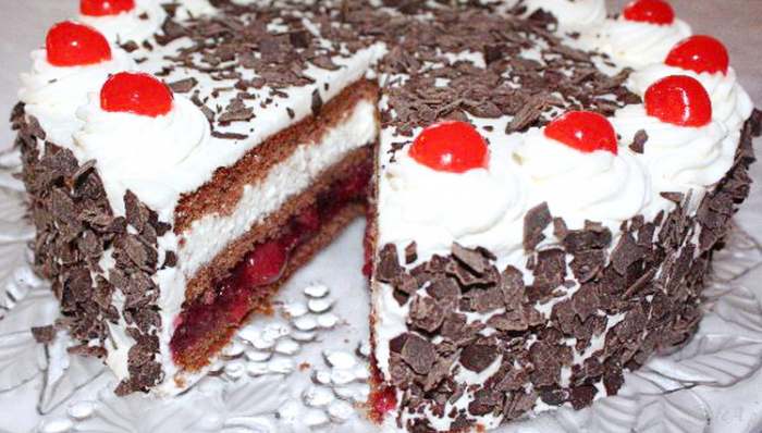 Recept za Švarcvald tortu - Švarcvaldska torta
