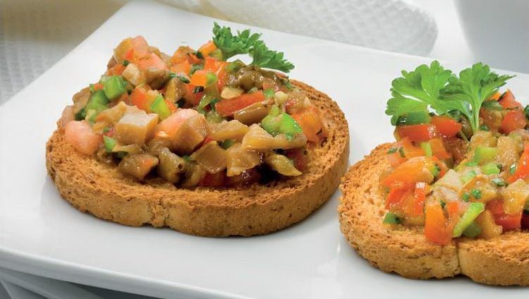recept kako se pravi bugarska salata od povrća kao brusketi recept kako se pravi bugarska salata od povrća kao brusketi