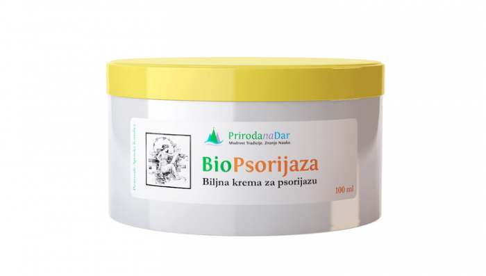 BioPsorijaza biljna krema za psorijazu
