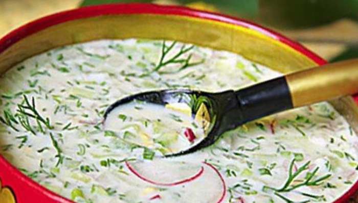 Recept kako se pravi ruska hladna supa Okroška