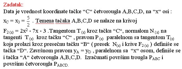 2 Primena koeficijenata jednačine prave