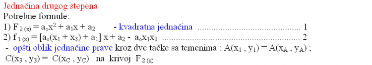 Jednačina površine trougla 2