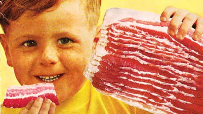 Rak slanina i beli luk