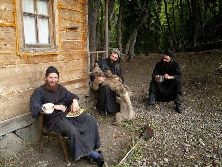 Monasi i životinje 1