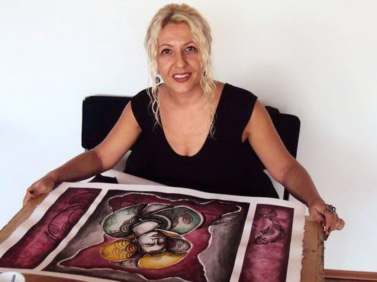 Irina Černjavski Šantrić slikarka iz Peći Irina Černjavski Šantrić slikarka iz Peći