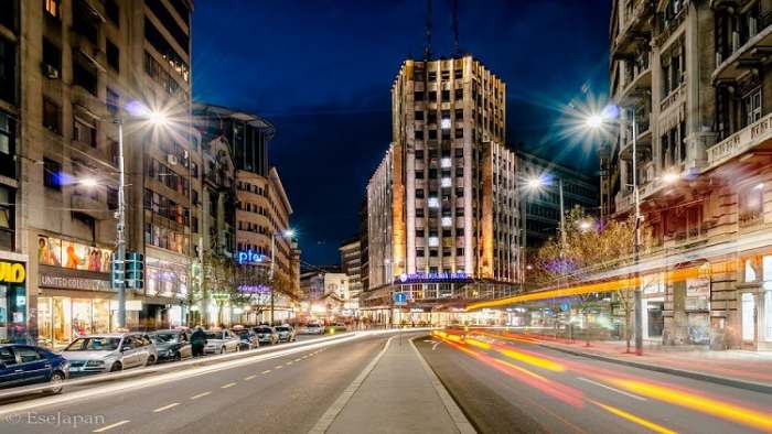 beograd noću