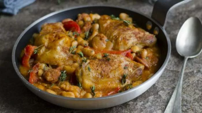 piletina s belim pasuljem