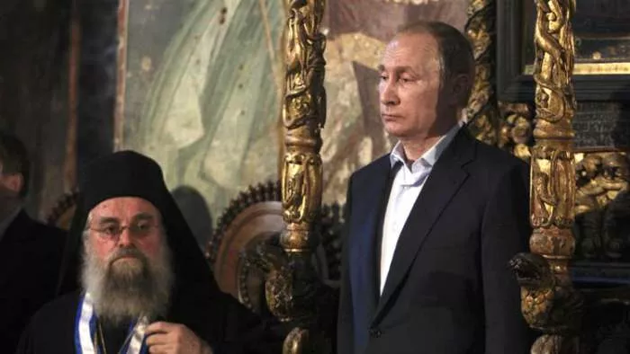 putin na svetoj gori