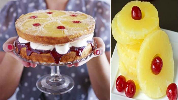 ananas višnja torta
