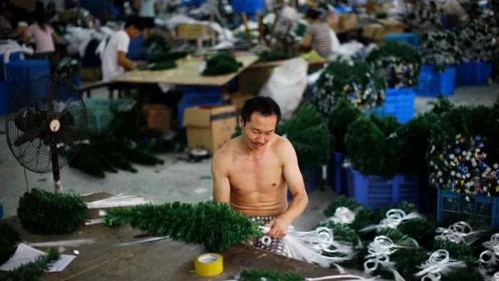 grad novogodišnjih ukrasa