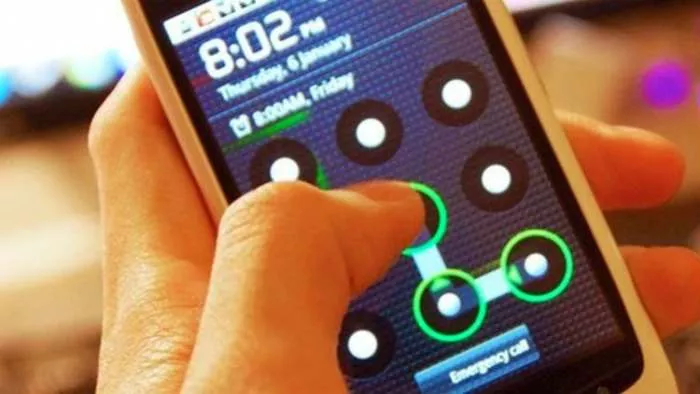 šablon za zaključavanje