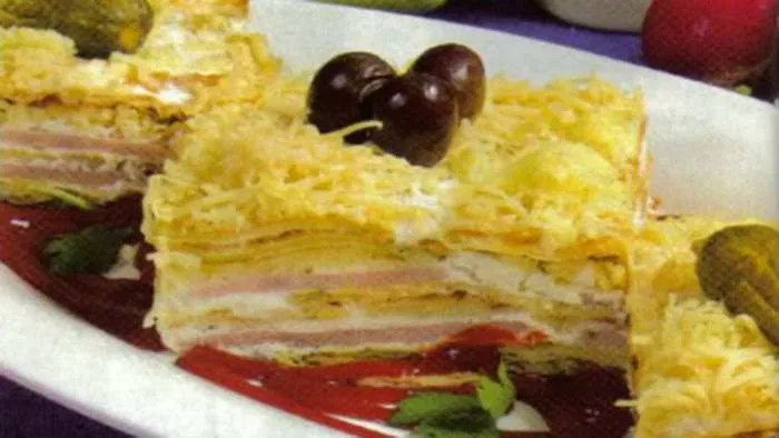 slana torta od pohovanih tikvica